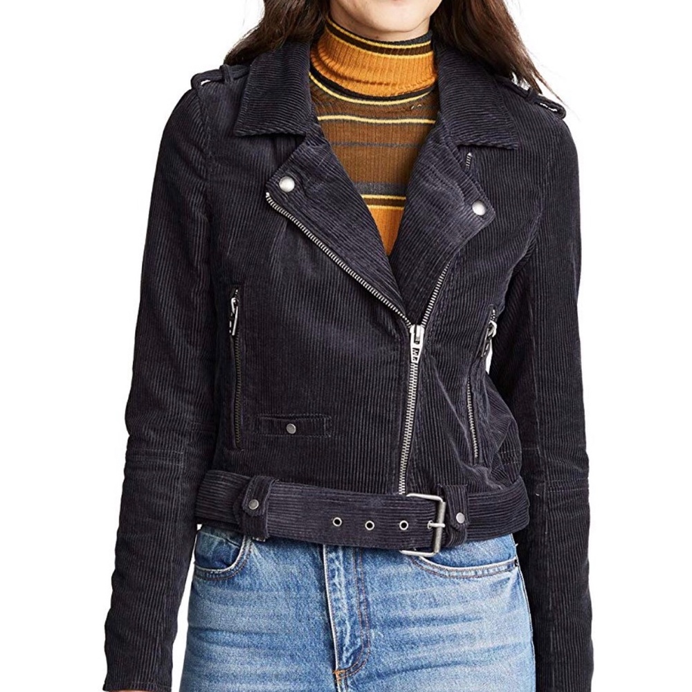 BLANK NYC CORDUROY MOTO JACKET